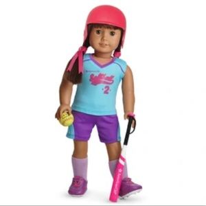 NWT American Girl Softball Set II